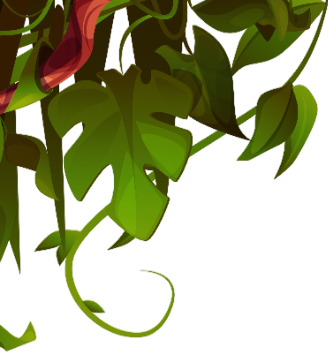 liana decorativa izquierda